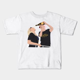 Megan Rapinoe Allie Long USWNT World Champions Kids T-Shirt